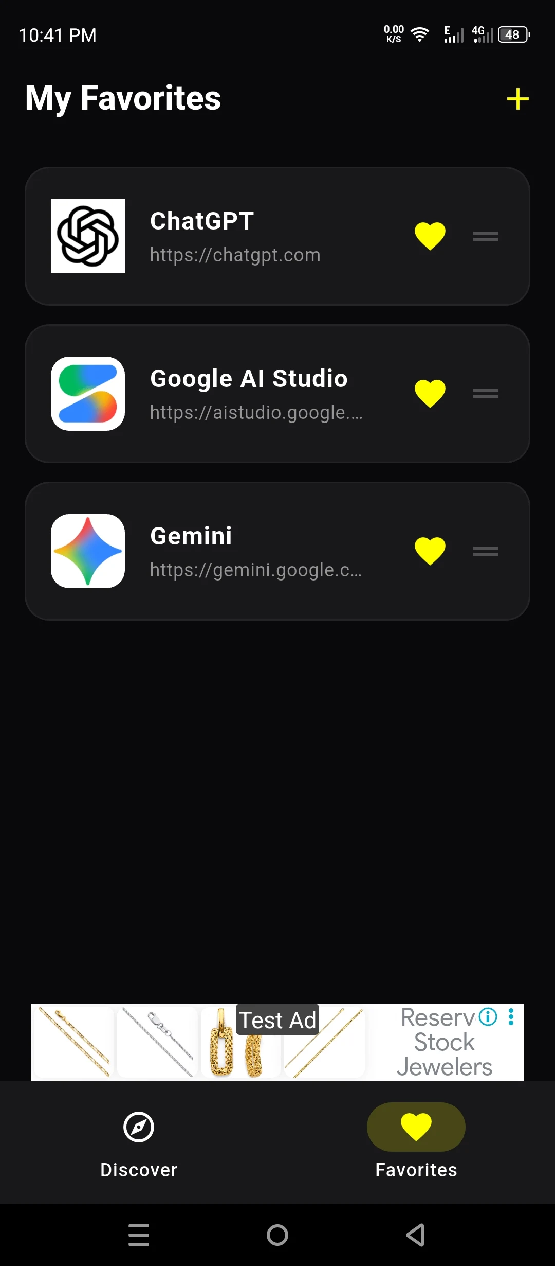 AI Portal screenshot